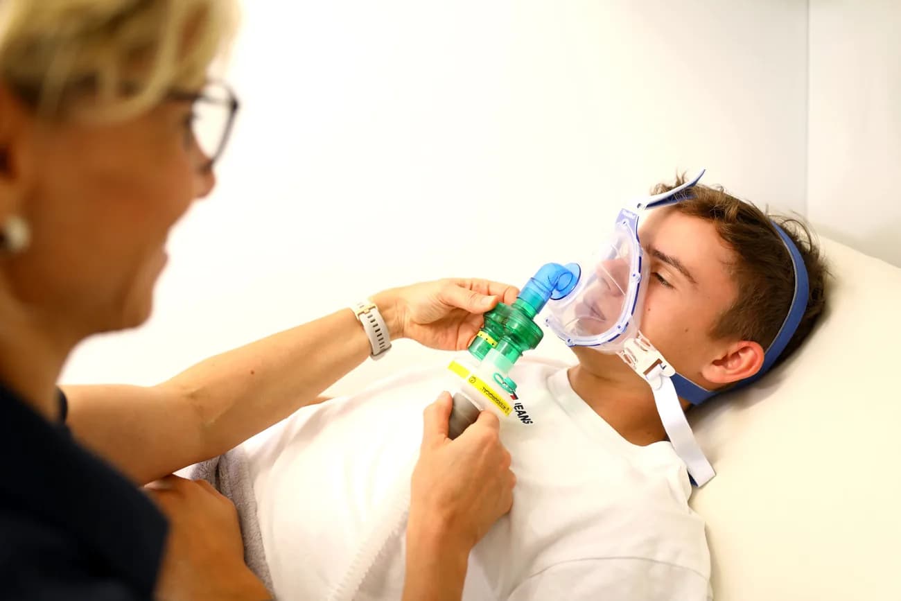 IHHT Höhentraining, Intervall-Hypoxie-Hyperoxie-Sauerstofftherapie in der Theresia Apotheke Geltow